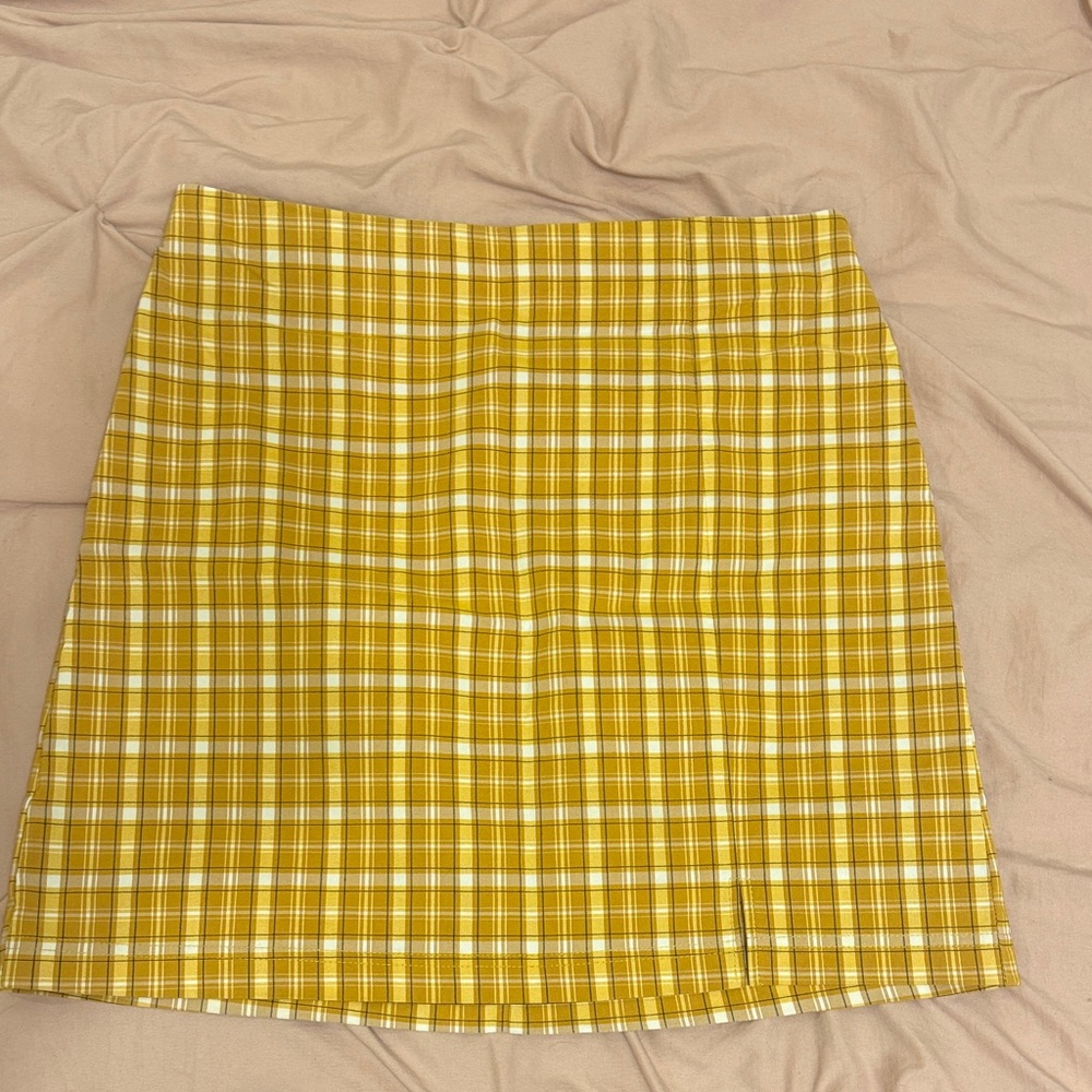 Top Shop Plaid Skirt